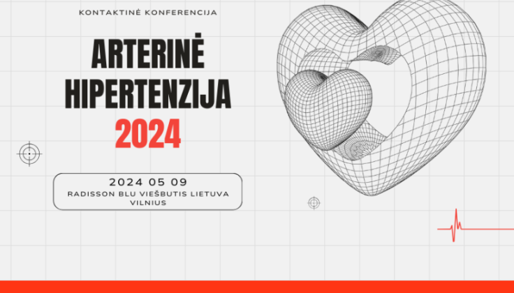 „Arterinė hipertenzija 2024“ gegužės 9 d.