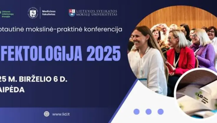 2025 m. birželio 6 d. konferencija INFEKTOLOGIJA