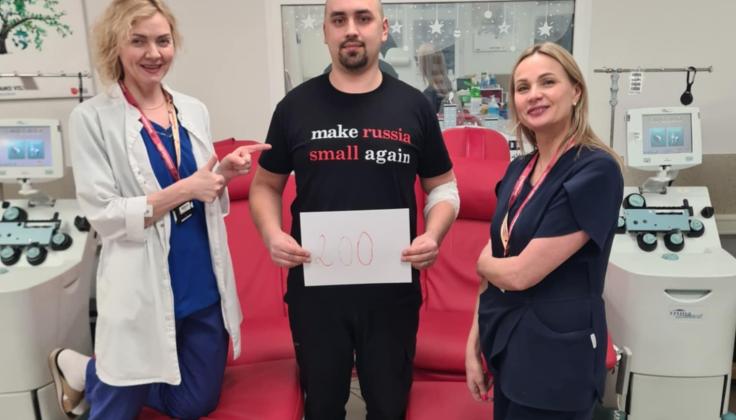 Virš 200 kartų kraujo dovanojęs donoras: „Aš bijau adatų“   