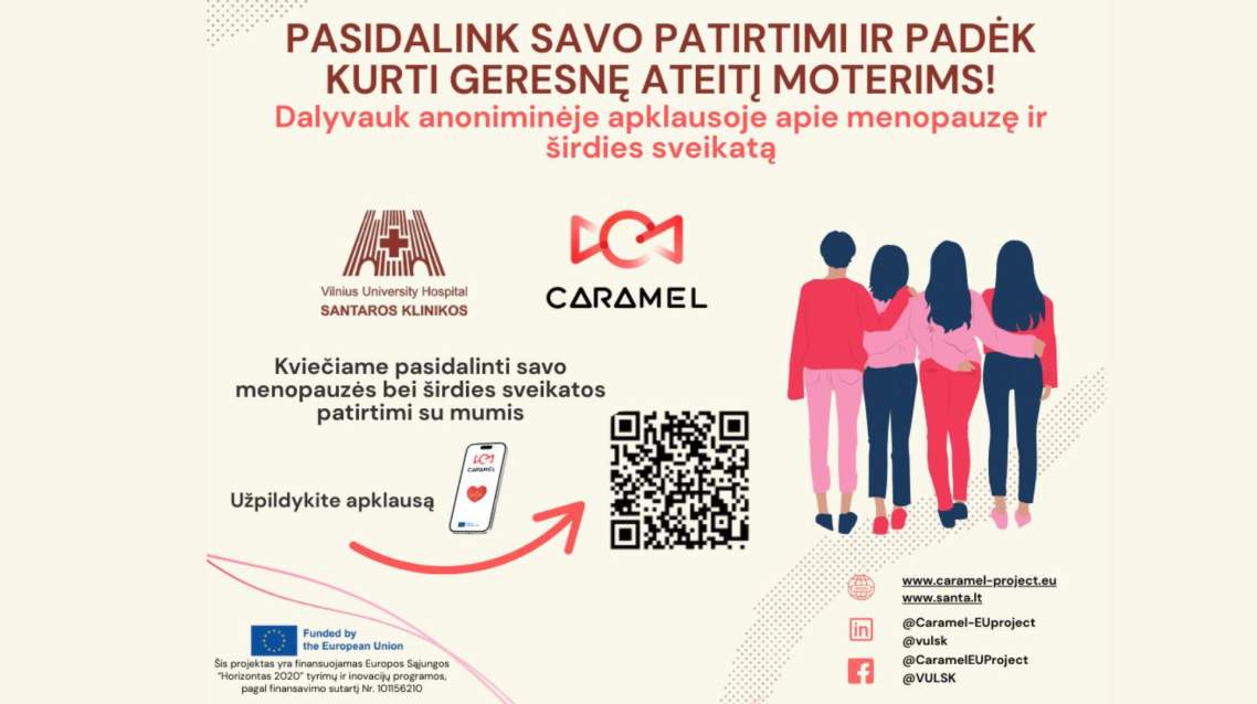 Kviečiame dalyvauti projekte ir prisidėti prie svarbios iniciatyvos, kuri padės kurti sveikesnę ateitį moterims