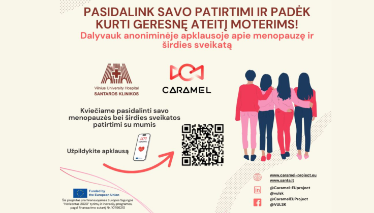 Kviečiame dalyvauti projekte ir prisidėti prie svarbios iniciatyvos, kuri padės kurti sveikesnę ateitį moterims