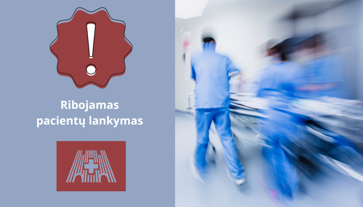 I-ame Kardiologijos skyriuje iki kovo 3 d. laikinai stabdomas pacientų lankymas