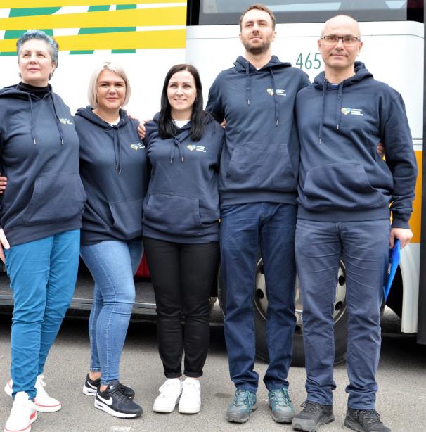 Santaros klinikų medikų komanda išvyksta į misiją Ukrainoje