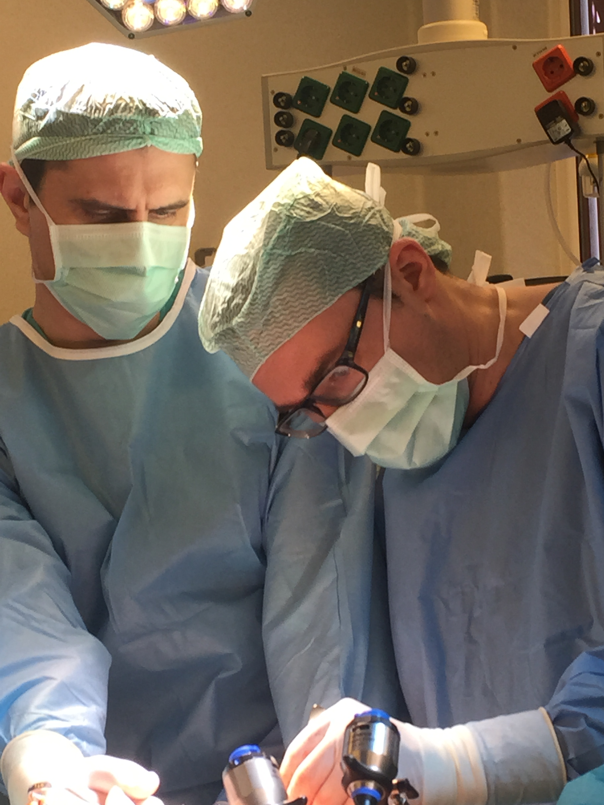 Inksto transplantacijos akimirka Santaros klinikose